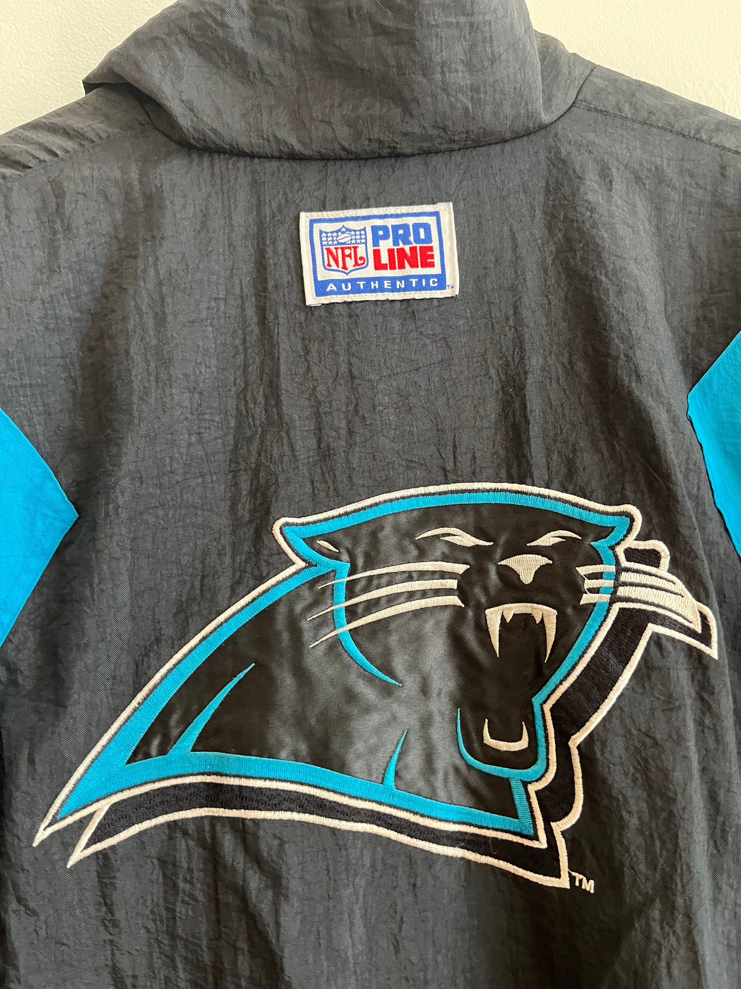 90s Carolina Panthers NFL Reebok Pro Line Windbreaker (L)