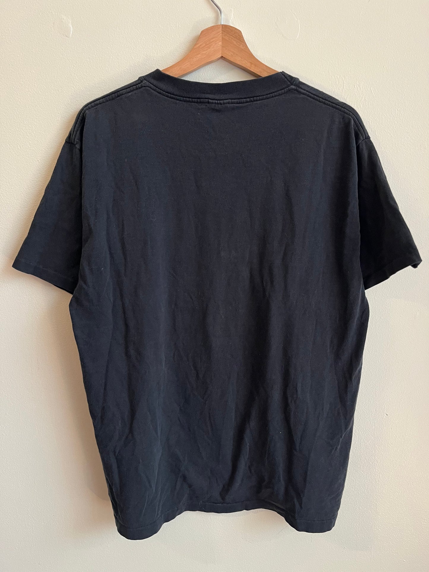 90s Charlotte Hornets Logo 7 Tee (L)
