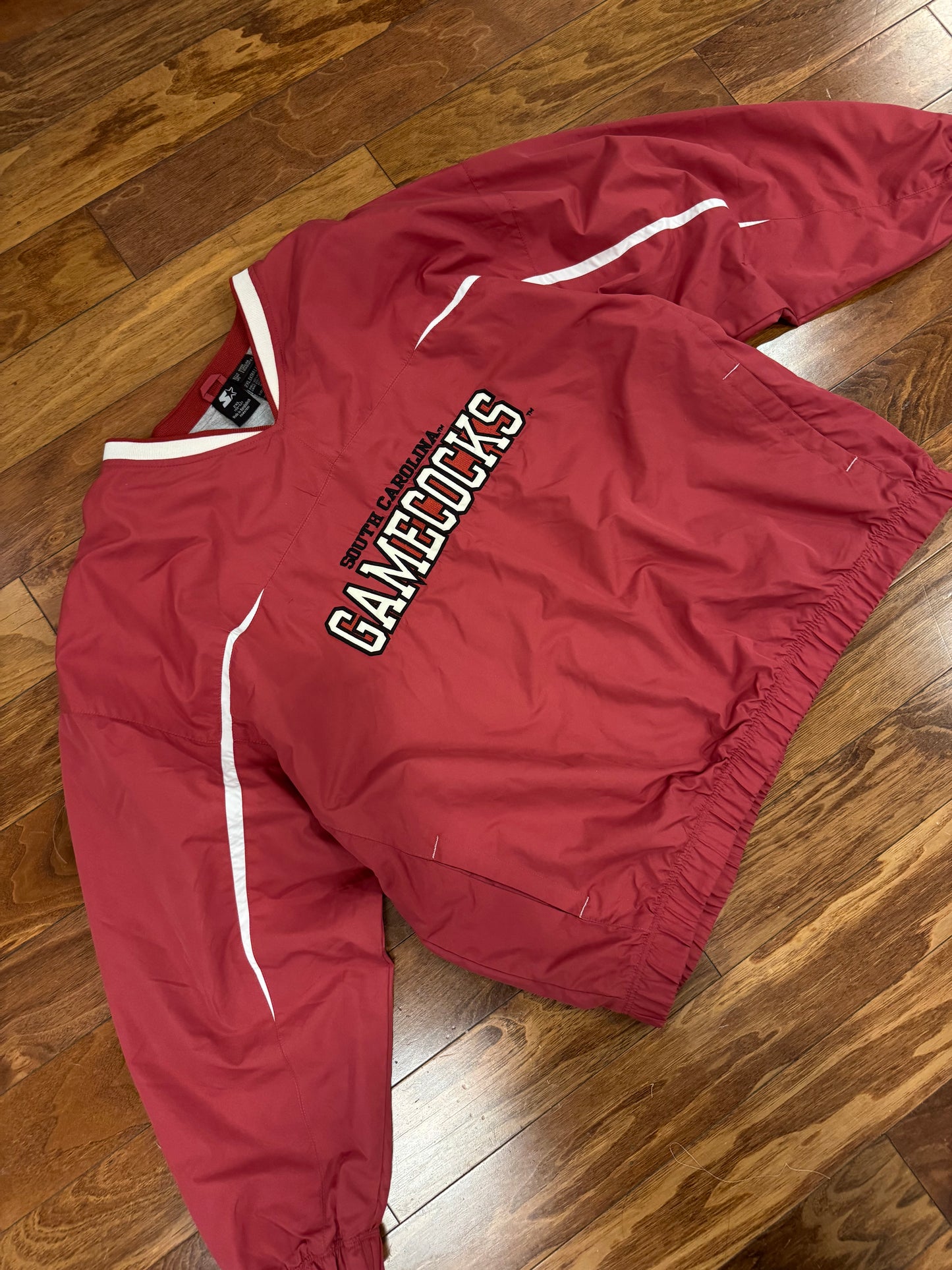 00s USC Gamecocks Starter Embroidered Windbreaker (XXL)
