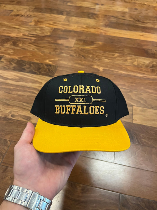 90s Colorado Buffaloes Two Toned Spell Out Hat (OS)