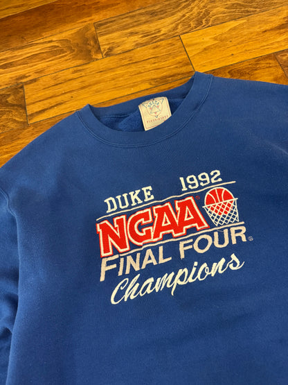 1992 Duke NCAA Final Four Crewneck (L)