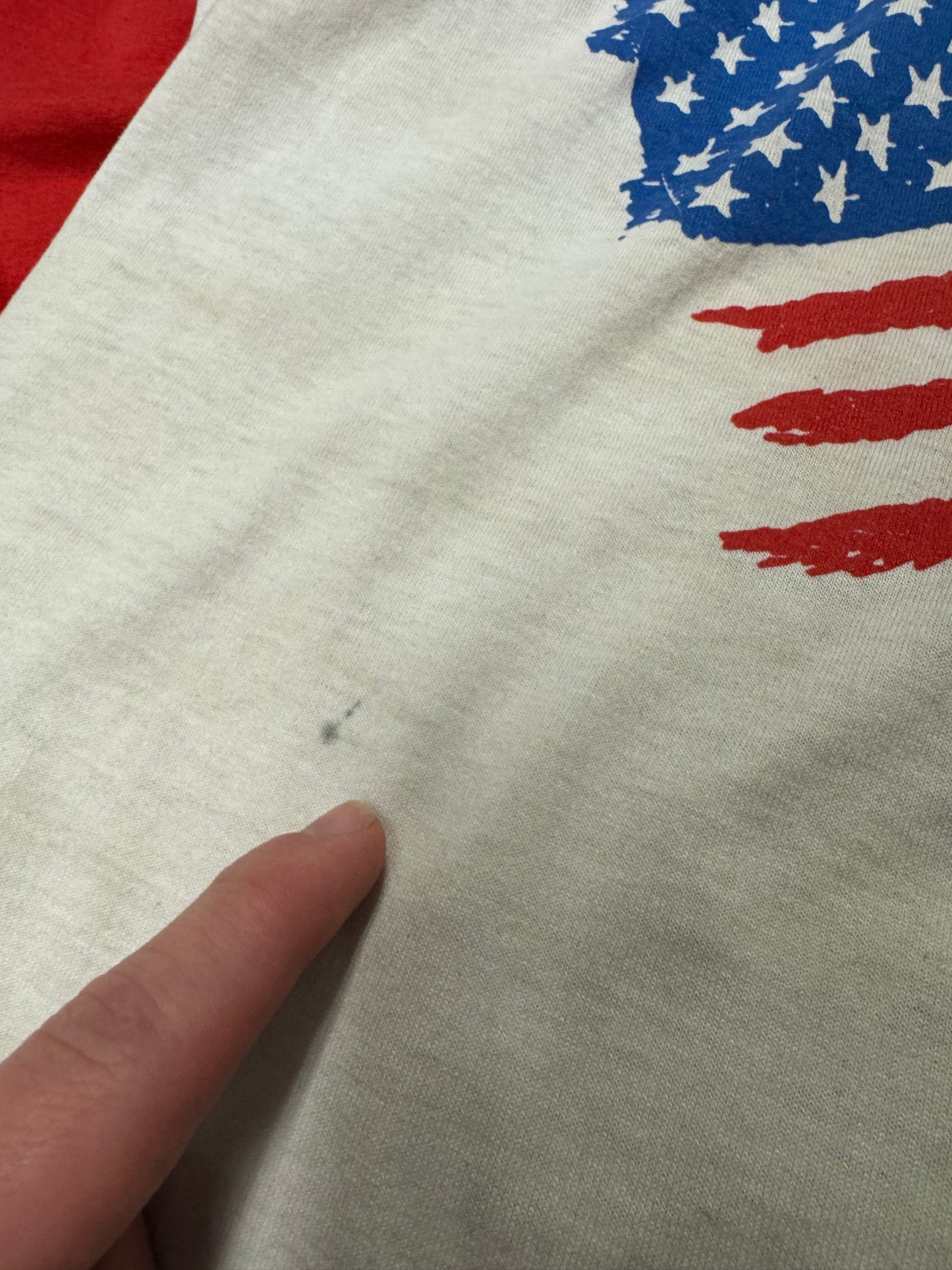 1994 World Cup Spell Out 1/4th Sleeve Shirt (L)