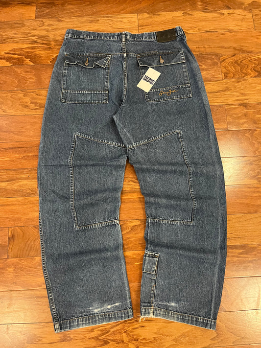 00s Sean John Baggy Double Knee Jeans (36x32)