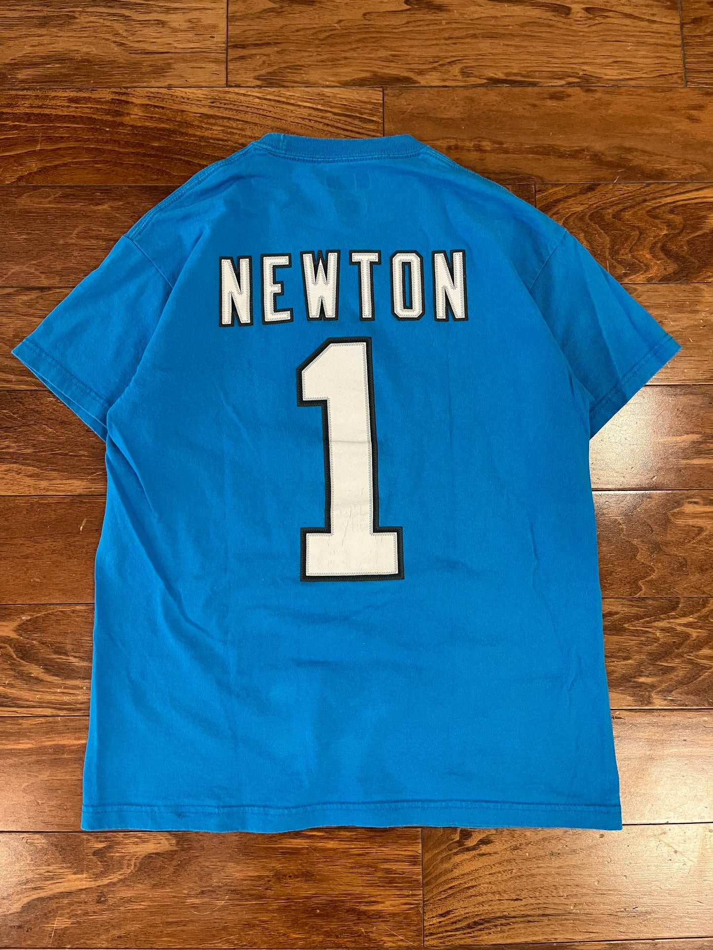 2012 Carolina Panthers Cam Newton Jersey Tee (M)