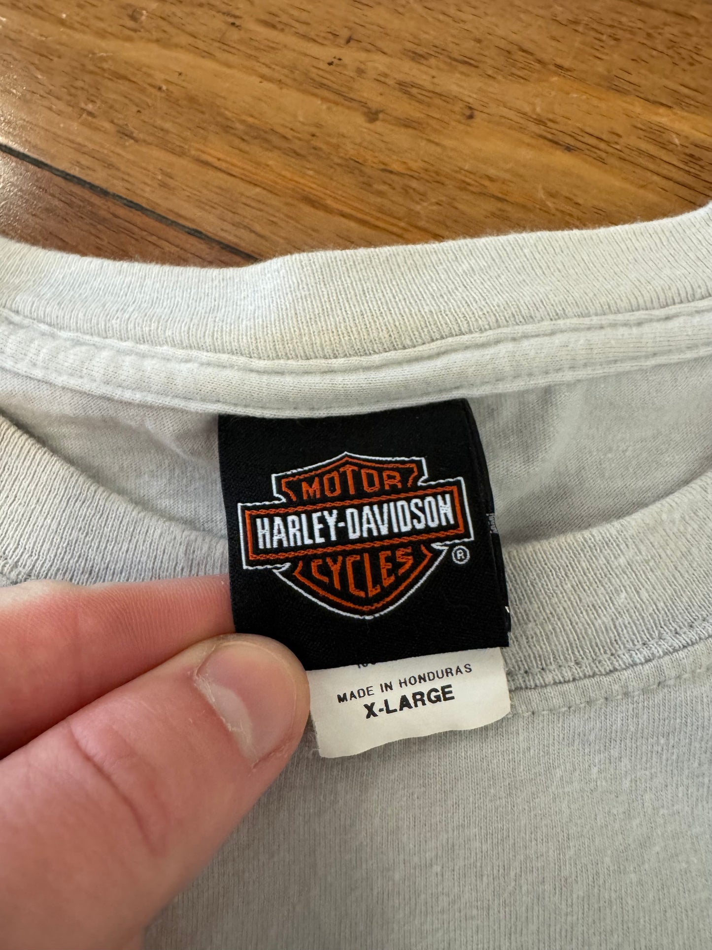 2019 Harley Davidson Las Vegas Cream Tee (XL)