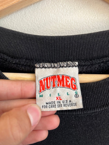 1993 Carolina Panthers Big Cat Nutmeg Crewneck (XL)
