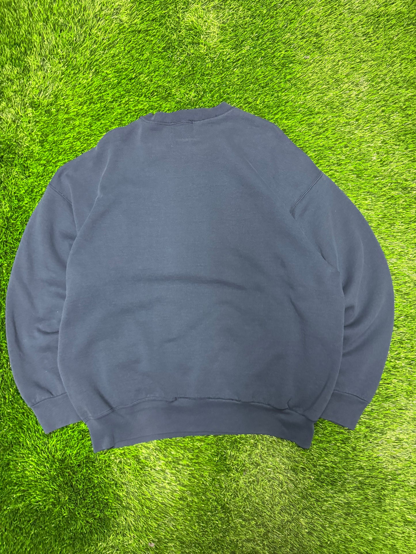 90s Tommy Hilfiger Vintage Embroidered Navy Crewneck (XXL)