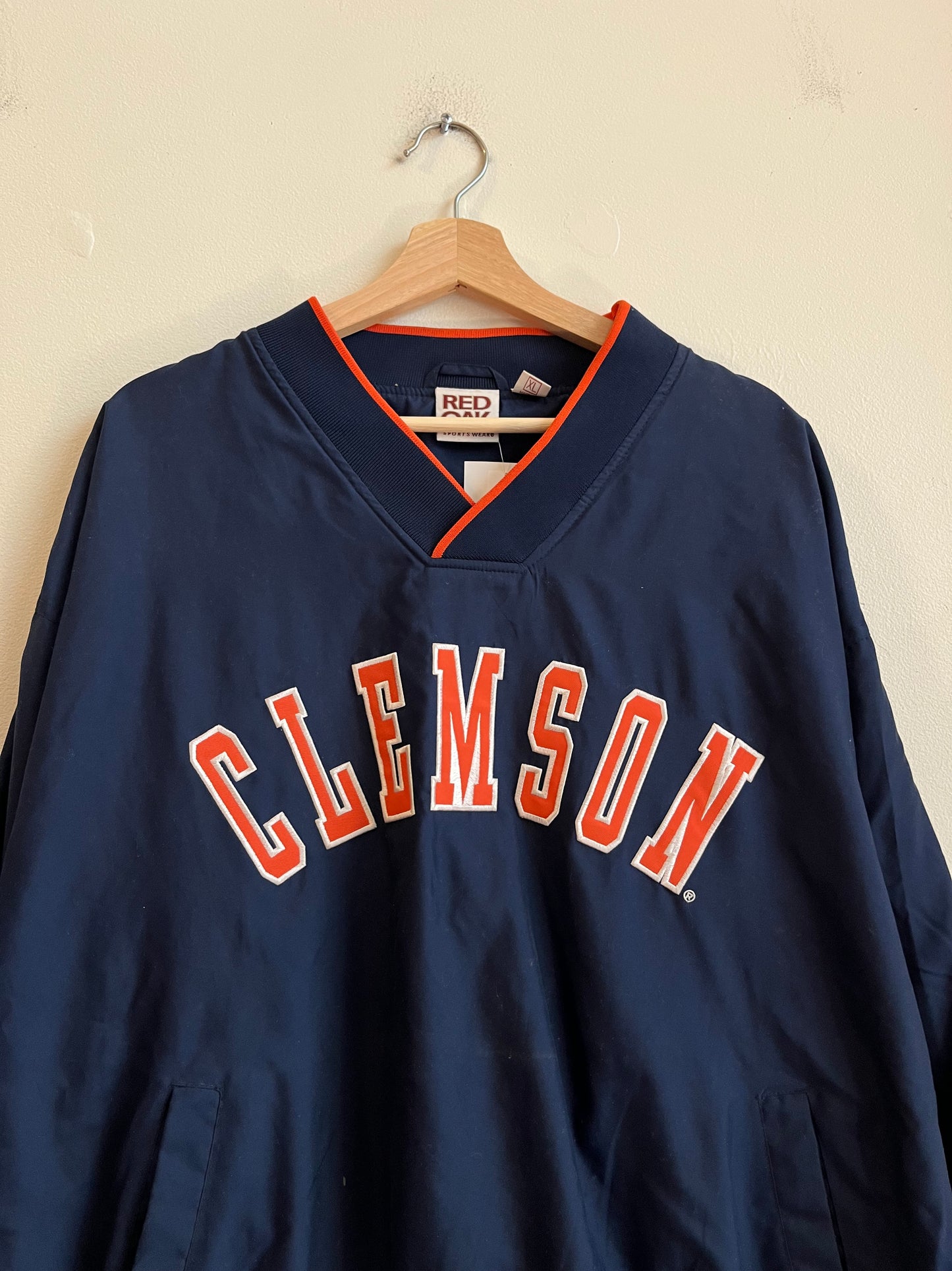 1990s Clemson Red Oak Windbreaker (XL)
