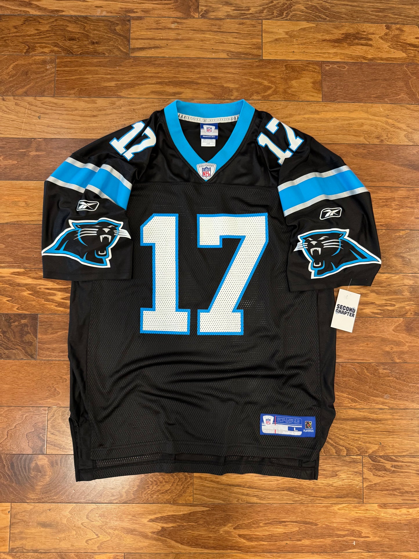 00s Carolina Panthers Jake Delhomme Jersey (L)