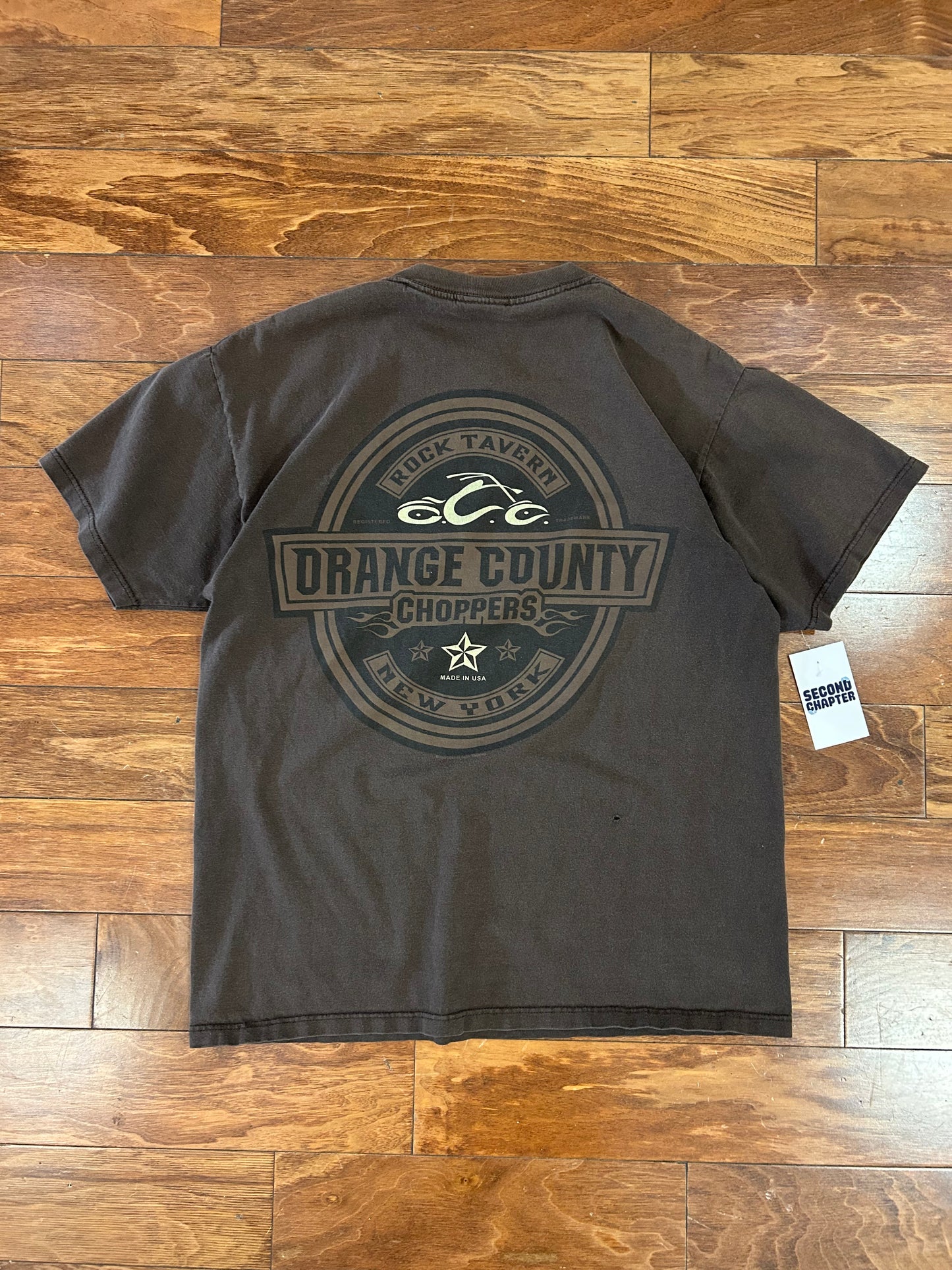 00s Orange County Choppers Mocha Tee (L)