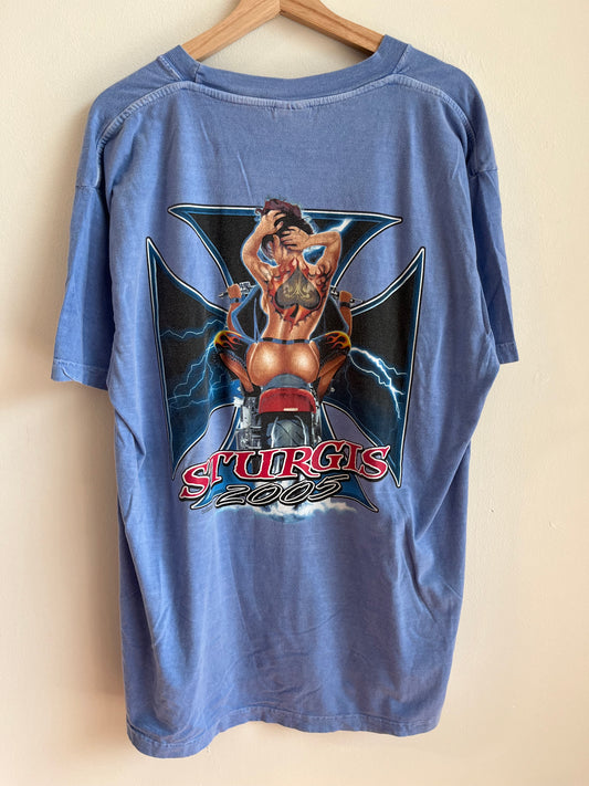 2005 Sturgis West Coast Blue Tee (XL)