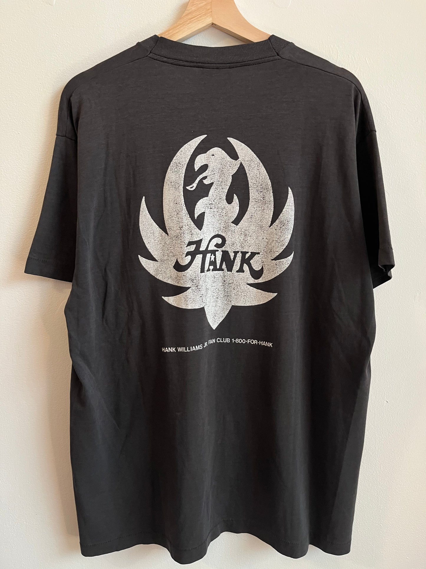 1990 Hank Williams Lone Wolf Music Tee (XL)