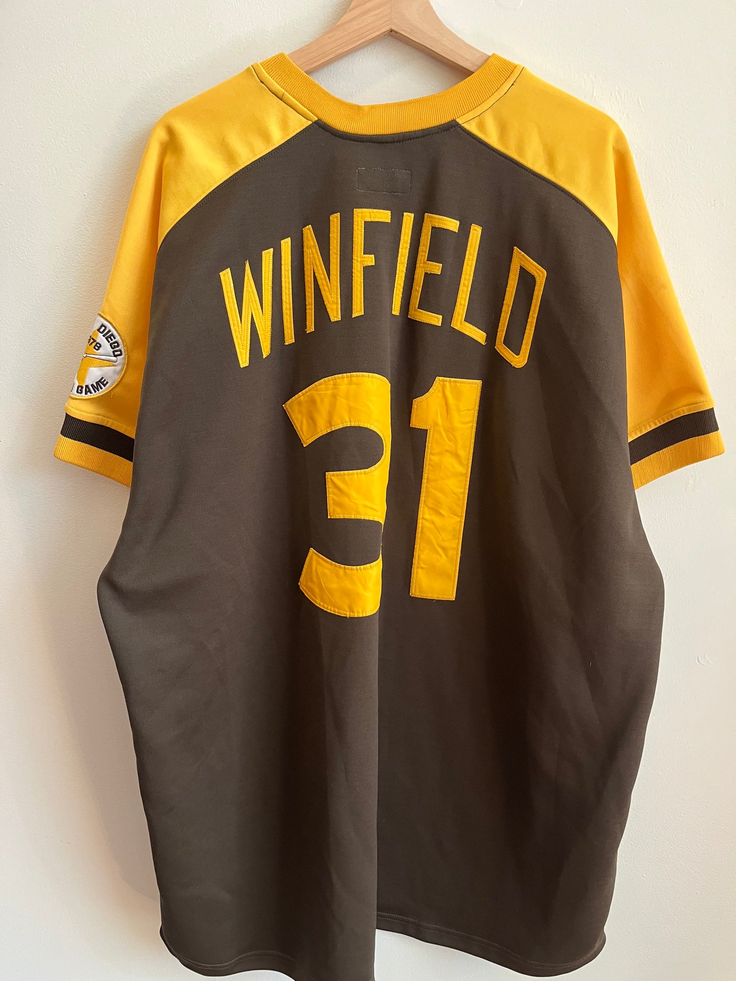 Dave Winfield Padres Mitchell & Ness Warm Up Jersey (XXL)
