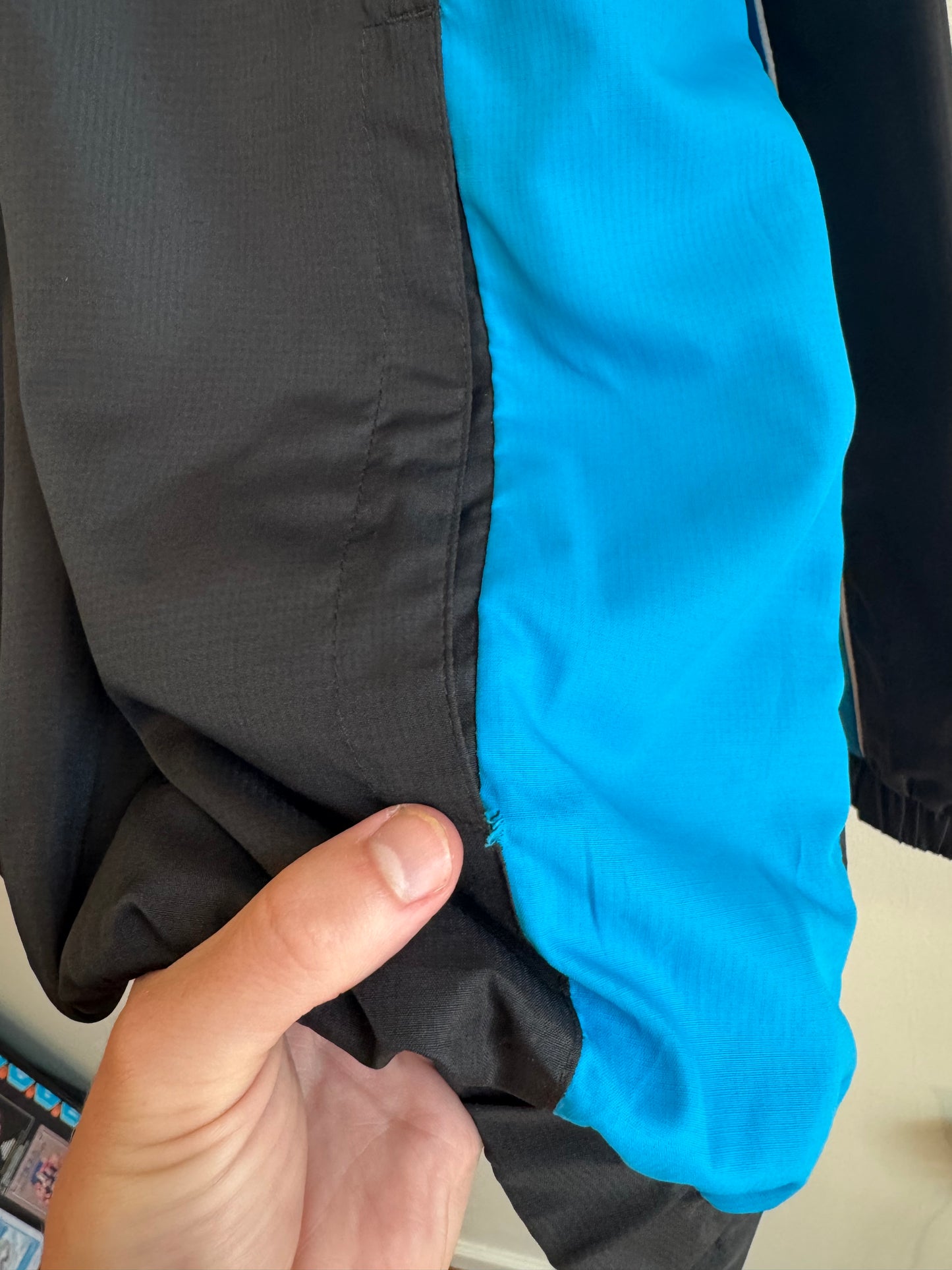 2010s Carolina Panthers Hooded NFL Windbreaker (XL)