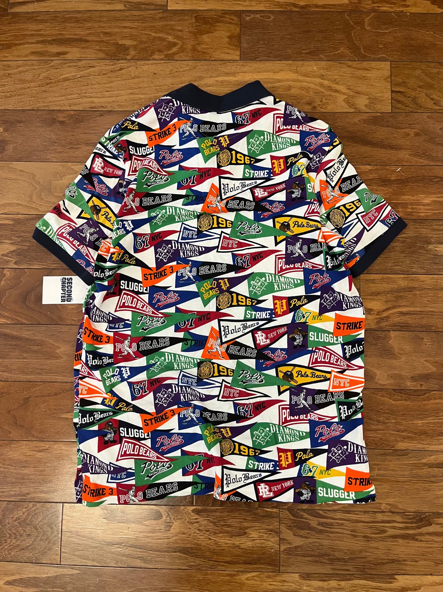 2010s Polo Ralph Lauren Bear Pendent Shirt (M)