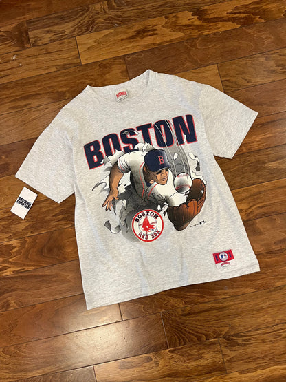 90s Boston Red Sox Nutmeg MLB Breakthrough Tee (L)