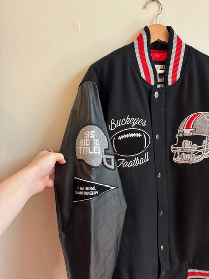 00s Ohio State Buckeyes Rick Ross Starter Jacket (L)