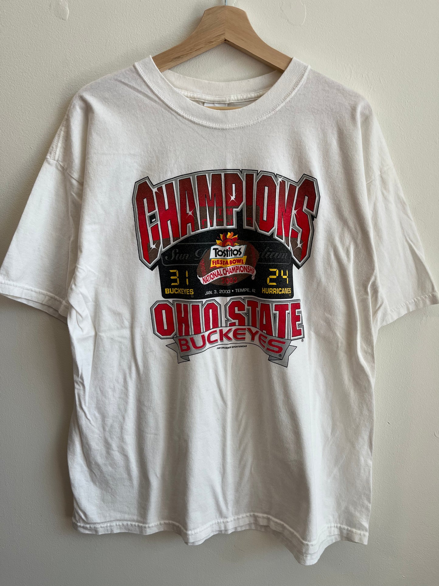 2003 Ohio State National Champions Tee (XL)