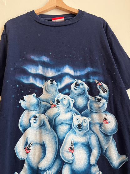 1994 Coca Cola Polar Bears Vintage Promo Tee (XL)
