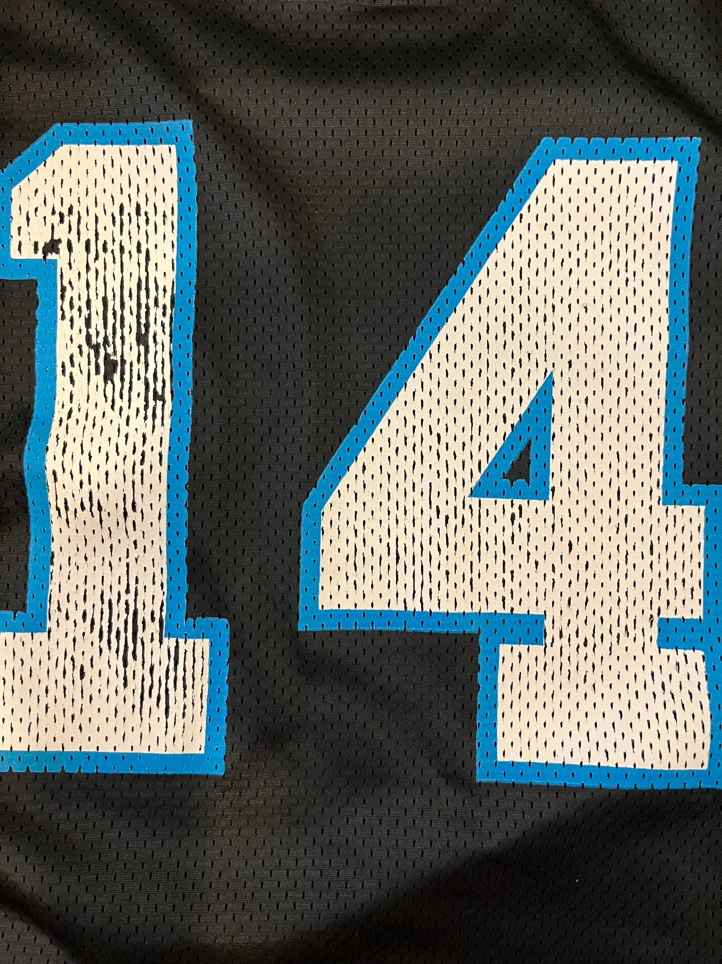90s Carolina Panthers Frank Reich #13 Logo Athletic Jersey (M)