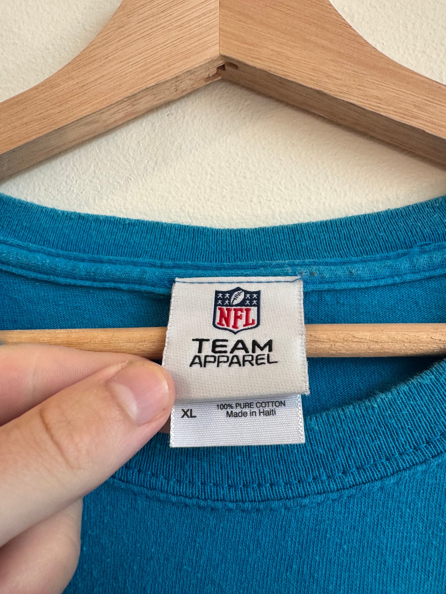 2010s Carolina Panthers Football Blue Tee (XL)