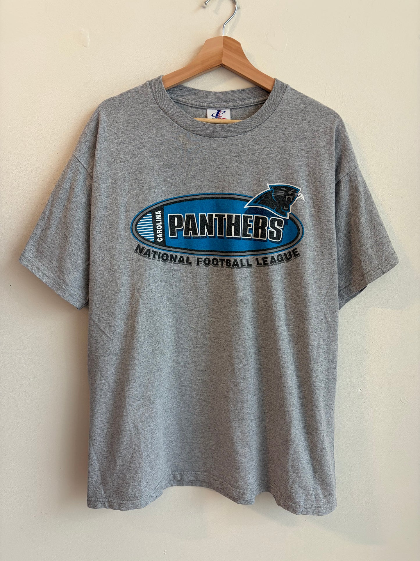 90s Carolina Panthers Logo Athletic Tee (XL)