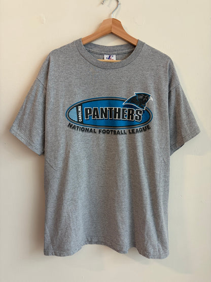 90s Carolina Panthers Logo Athletic Tee (XL)