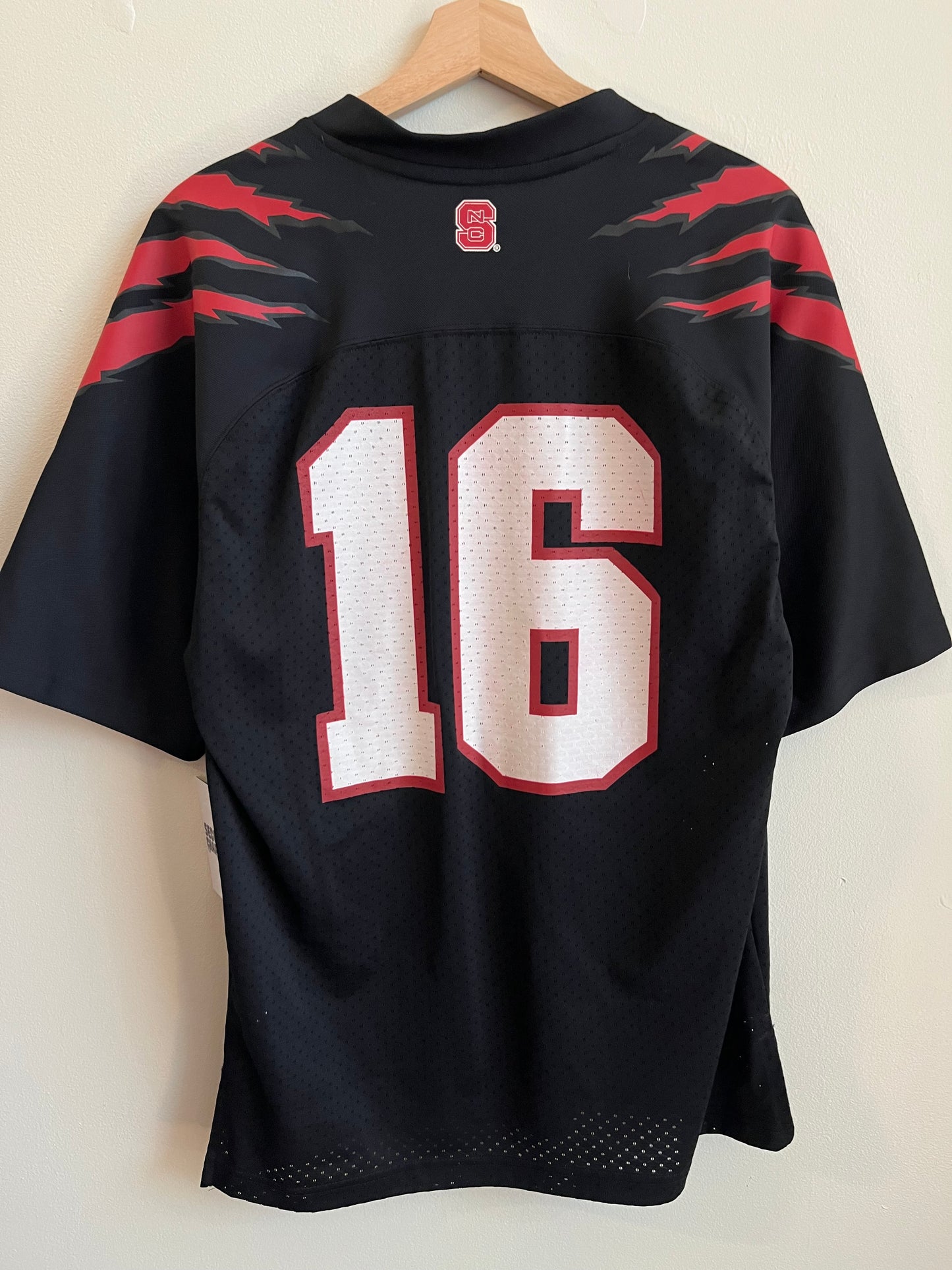 2014 NC State Pack Scratch Adidas Jersey (M)