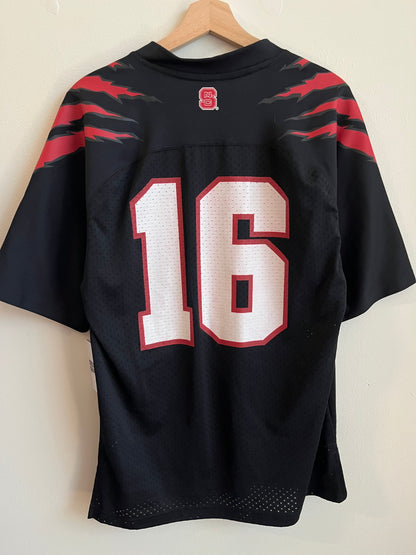 2014 NC State Pack Scratch Adidas Jersey (M)