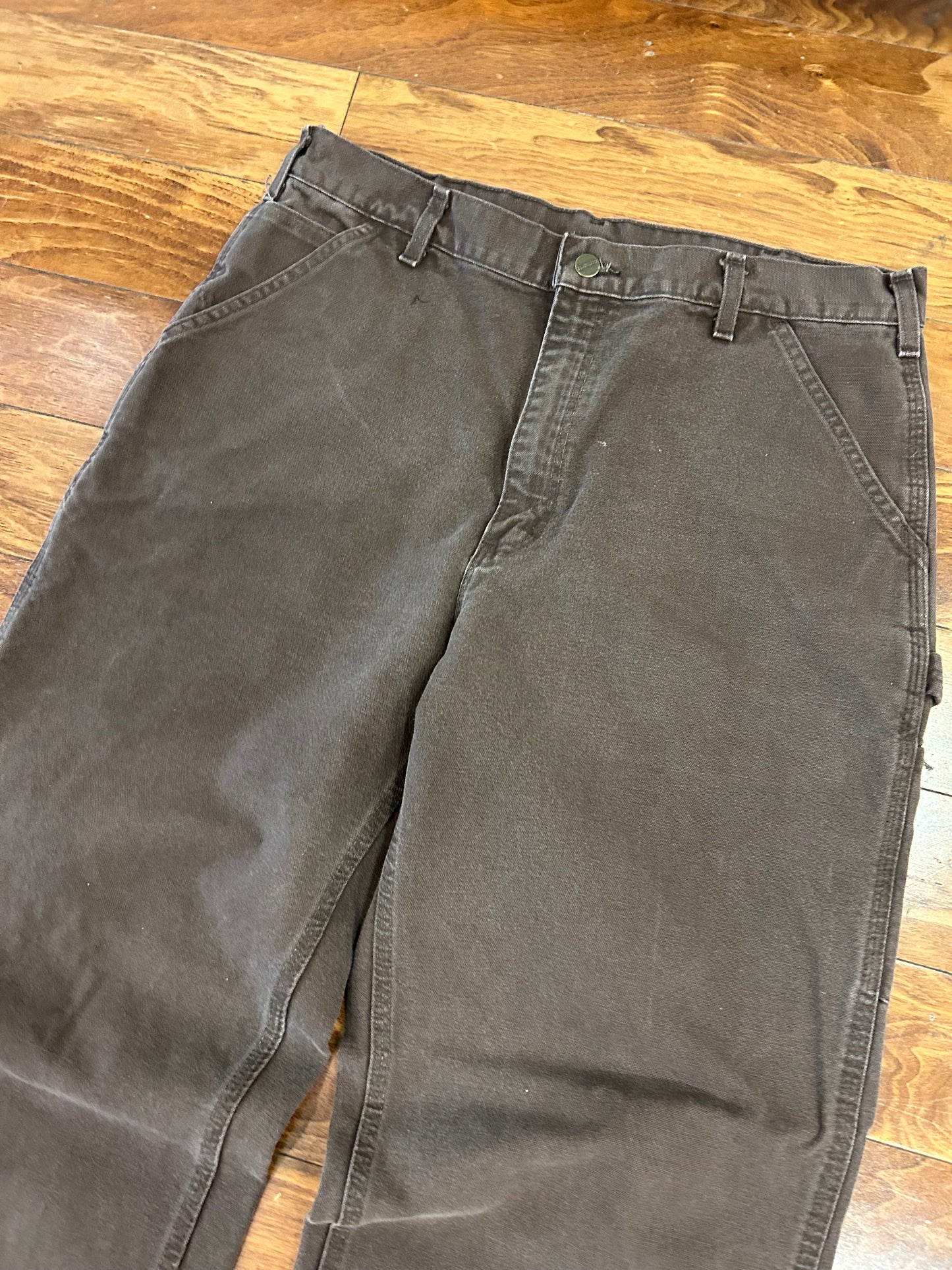 2014 Carhartt Mocha Carpenter Pants (36 x 34)