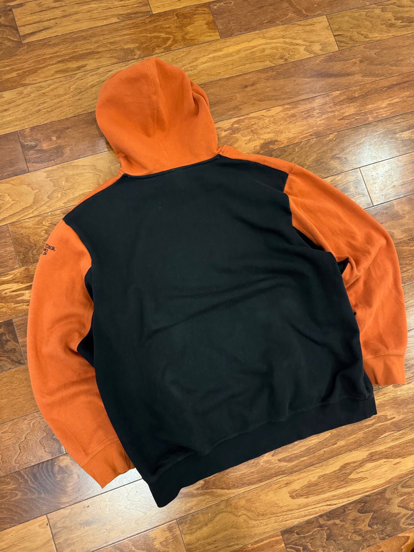 00s Harley Davidson Kokomo, IN Embroidered Hoodie (XL)