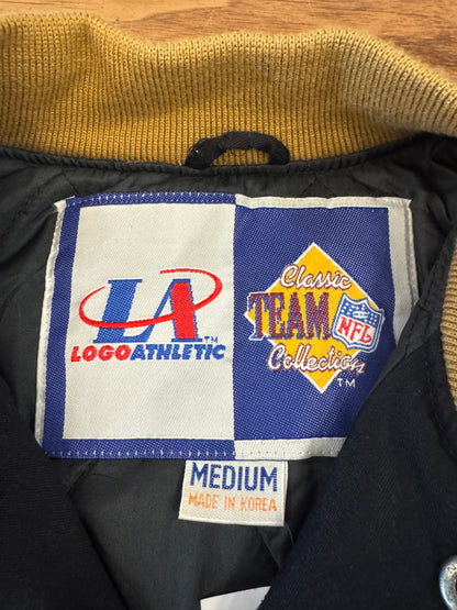 90s New Orleans Saints Vintage Logo Athletic Varsity Jacket (M)