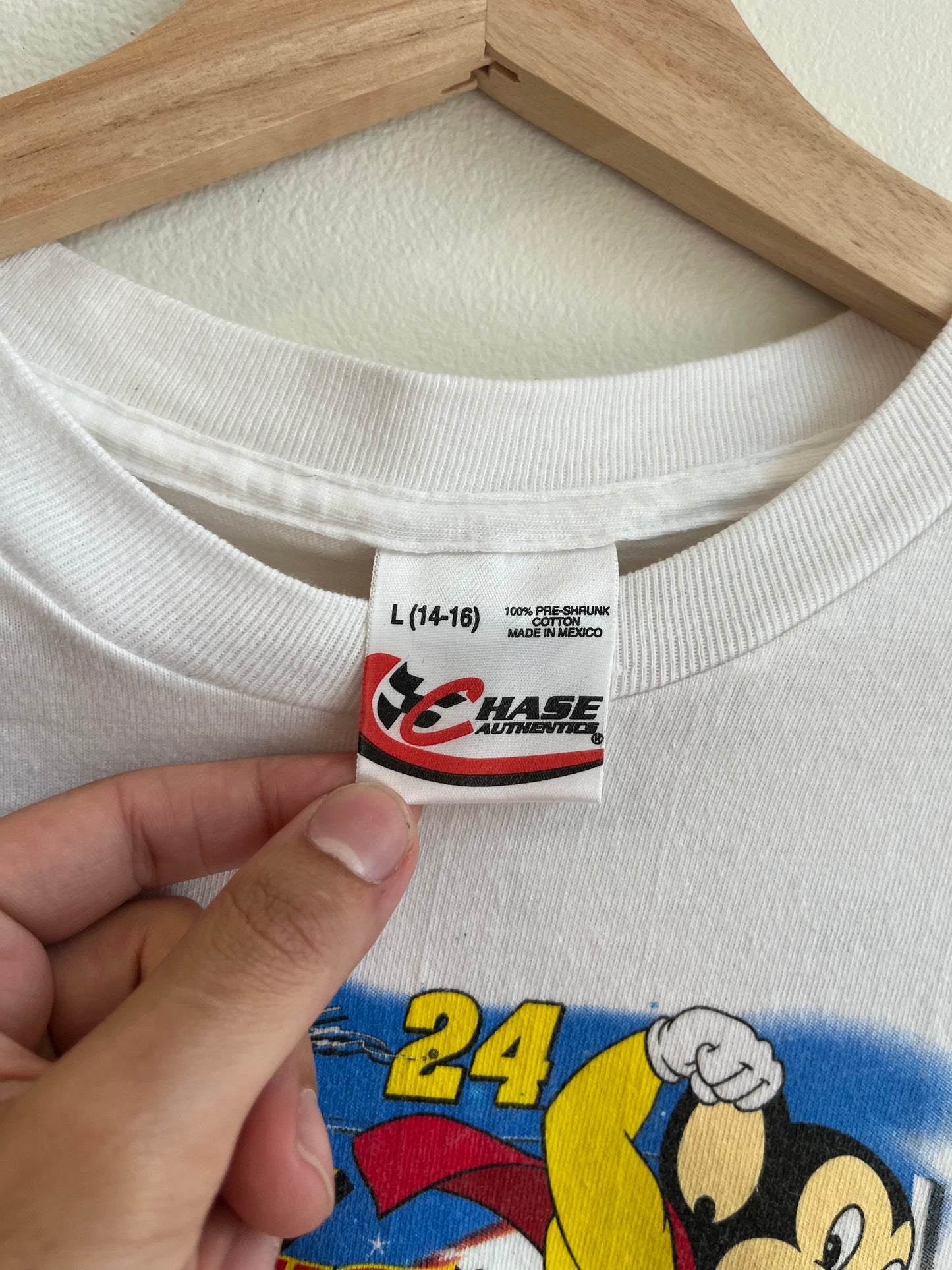2005 Mighty Mouse Nascar Jeff Gordon Tee (Youth L)