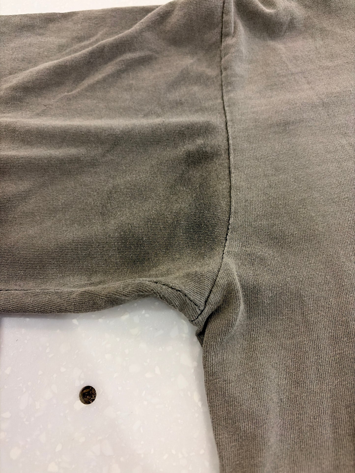 1991 New Orleans Saints Smoke Faded Riddell Tee (L)