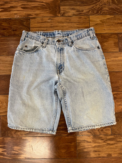 1995 Levi's 550 Orange Tab Shorts (32)