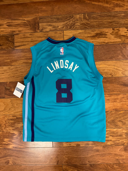 2014 Charlotte Hornets Lindsay Youth Basketball Jersey (Youth L)
