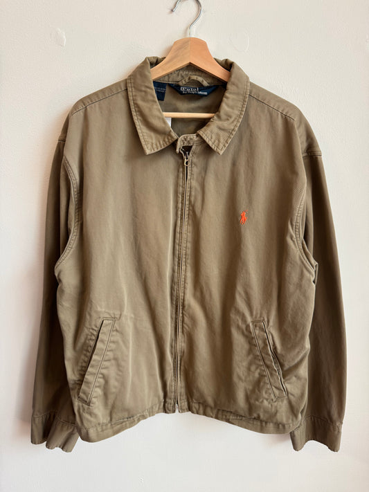 00s Polo Bayport Poplin Full Zip Essential Jacket (XXL)