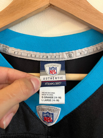 00s Carolina Panthers Steve Smith Reebok Home Jersey (Youth L)