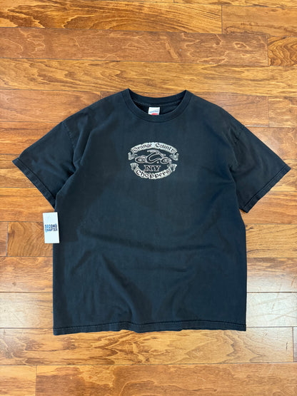 00s Orange County Choppers NY Pug Graphic Tee (XL)
