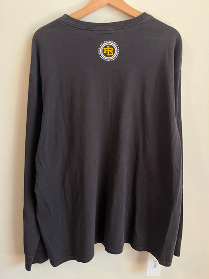 00s Polo Ralph Lauren Black Long Sleeve Shirt (XL)