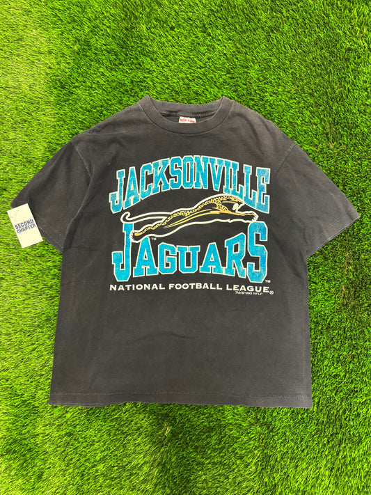1993 Jacksonville Jaguars NFL Sof Tee (L)