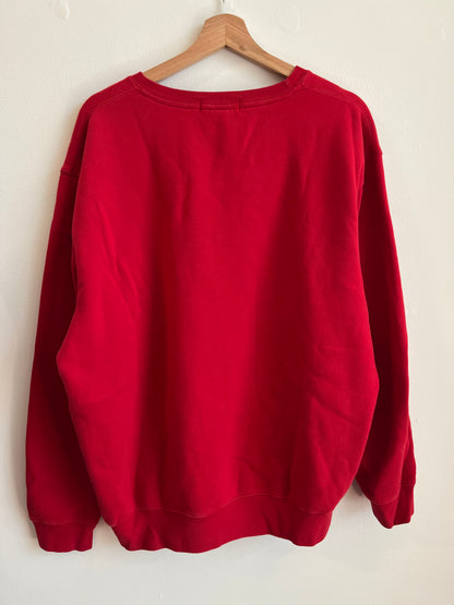 00s Polo Ralph Lauren Essential Red Crewneck (L)