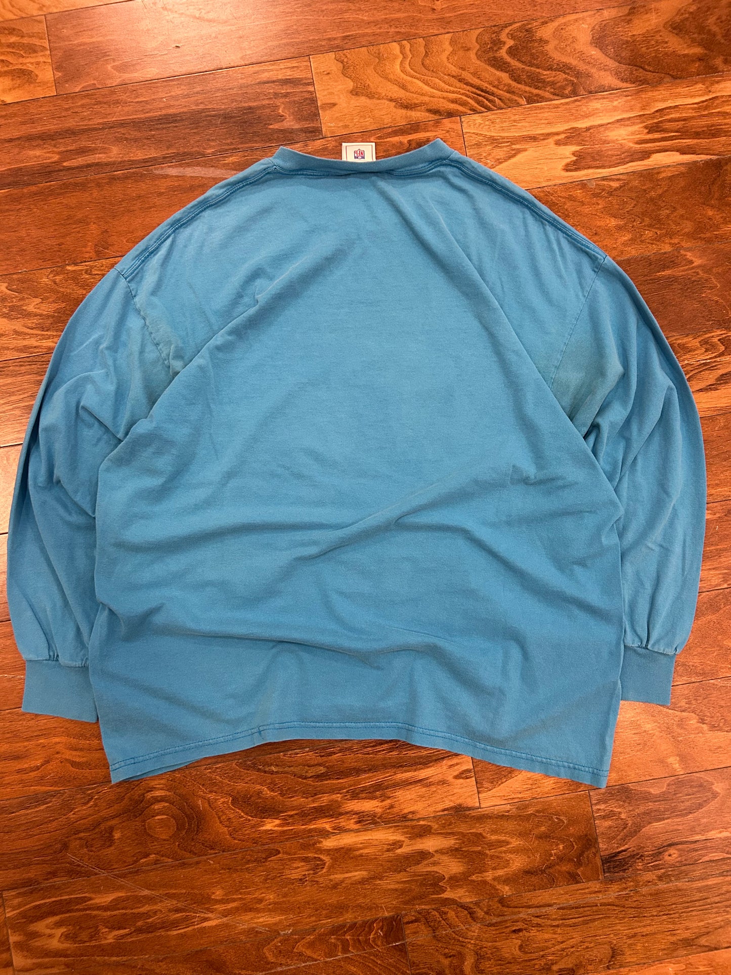 00s Carolina Panthers Long Sleeve Helmet Shirt (XXL)