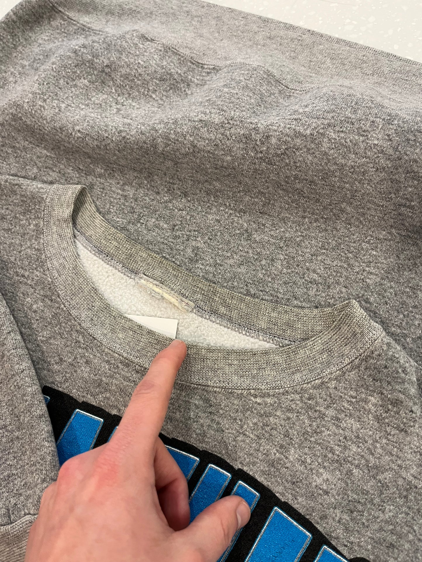 1993 Carolina Panthers Fred Flintstone Crewneck (L)