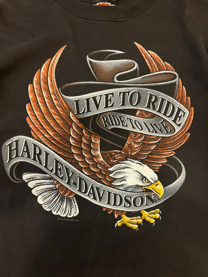 1992 Harley Davidson Michaels Santa Rose Graphic Tee (XL)