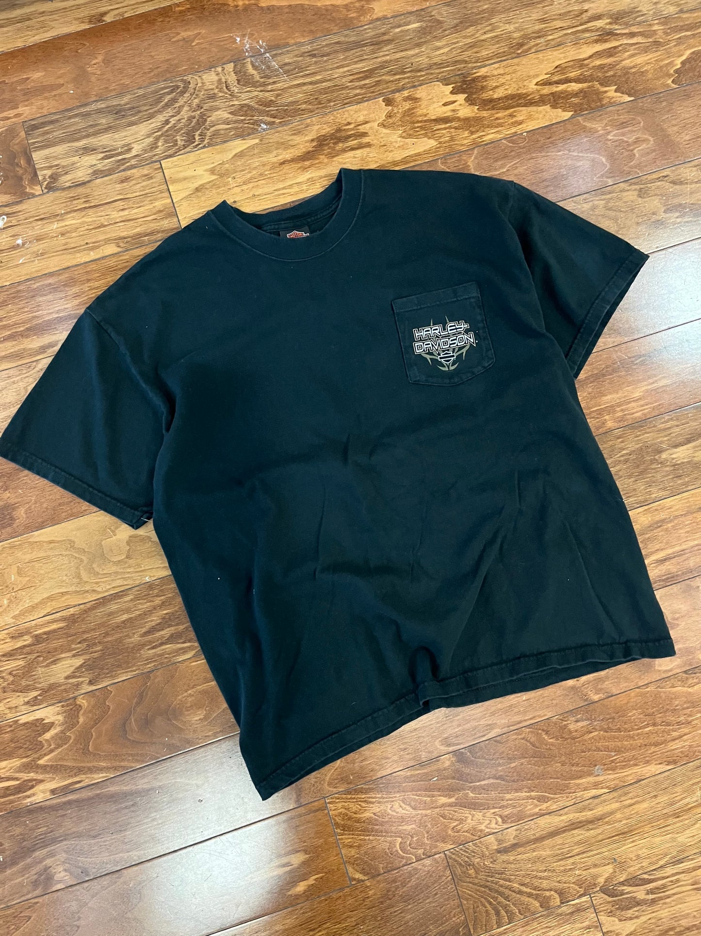 2002 Harley Davidson Bud's IN Pocket Tee (XL)