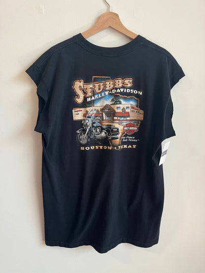 2006 Harley Davidson Stubbs Houston, TX Sleeveless Shirt (XL)