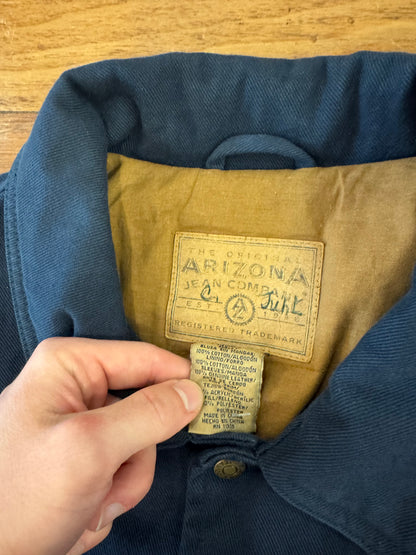 00s Arizona Jeans Multi-Color Spell Out Jacket (M)