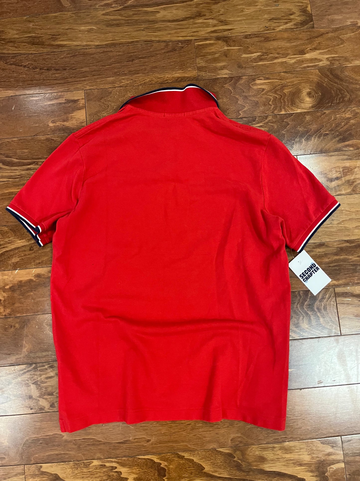 00s Polo Ralph Lauren Red Shirt (M)