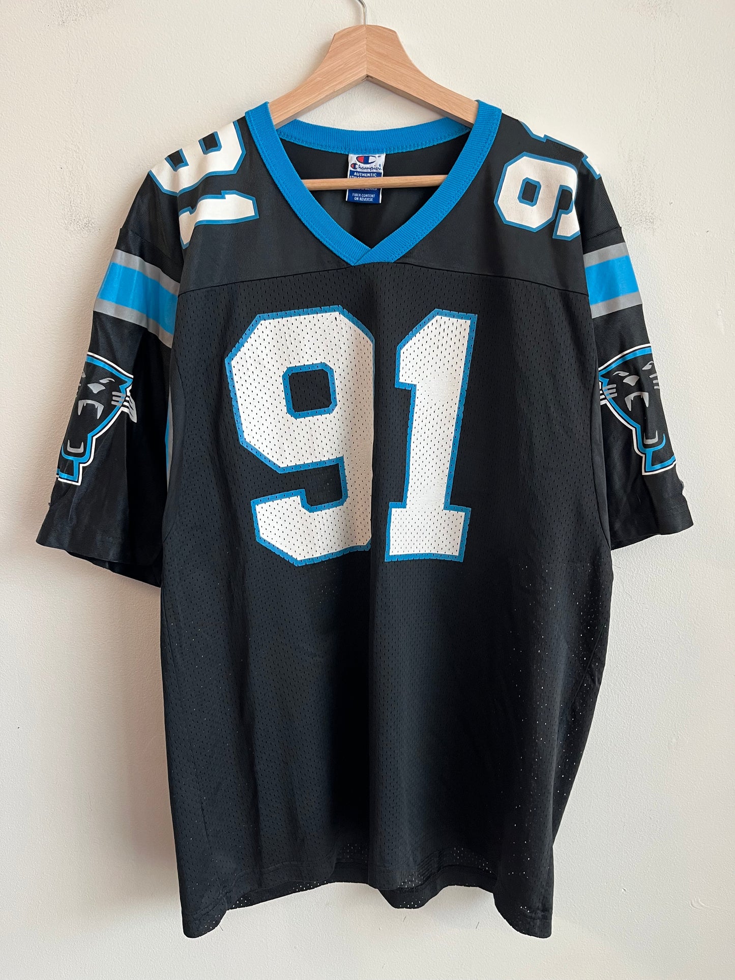 90s Carolina Panthers Kevin Greene Champion Jersey (L)